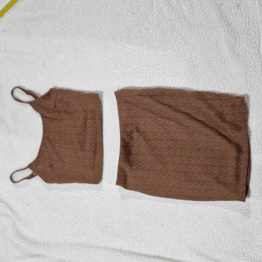 Iris mini skirt and top